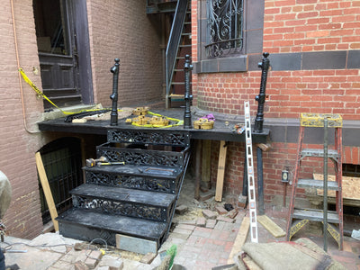 Preserving for the Future: Cast Iron Stairs