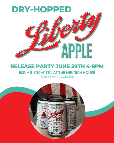 Dry-Hopped vs Non-Hopped Liberty Apple Cider
