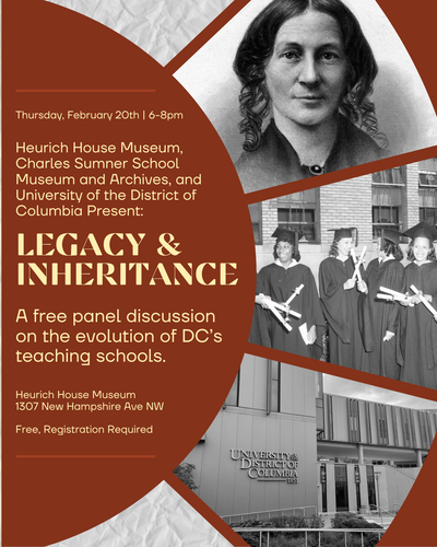 Legacy & Inheritance: A Free Panel Discussion on the Evolution of DC’s Teaching Schools