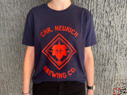Chr. Heurich Brewing Co. Logo T-Shirt - Unisex Navy